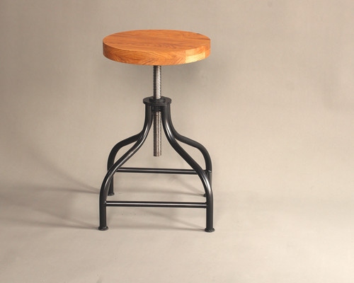 Bar stool handmade black - bar, stool,